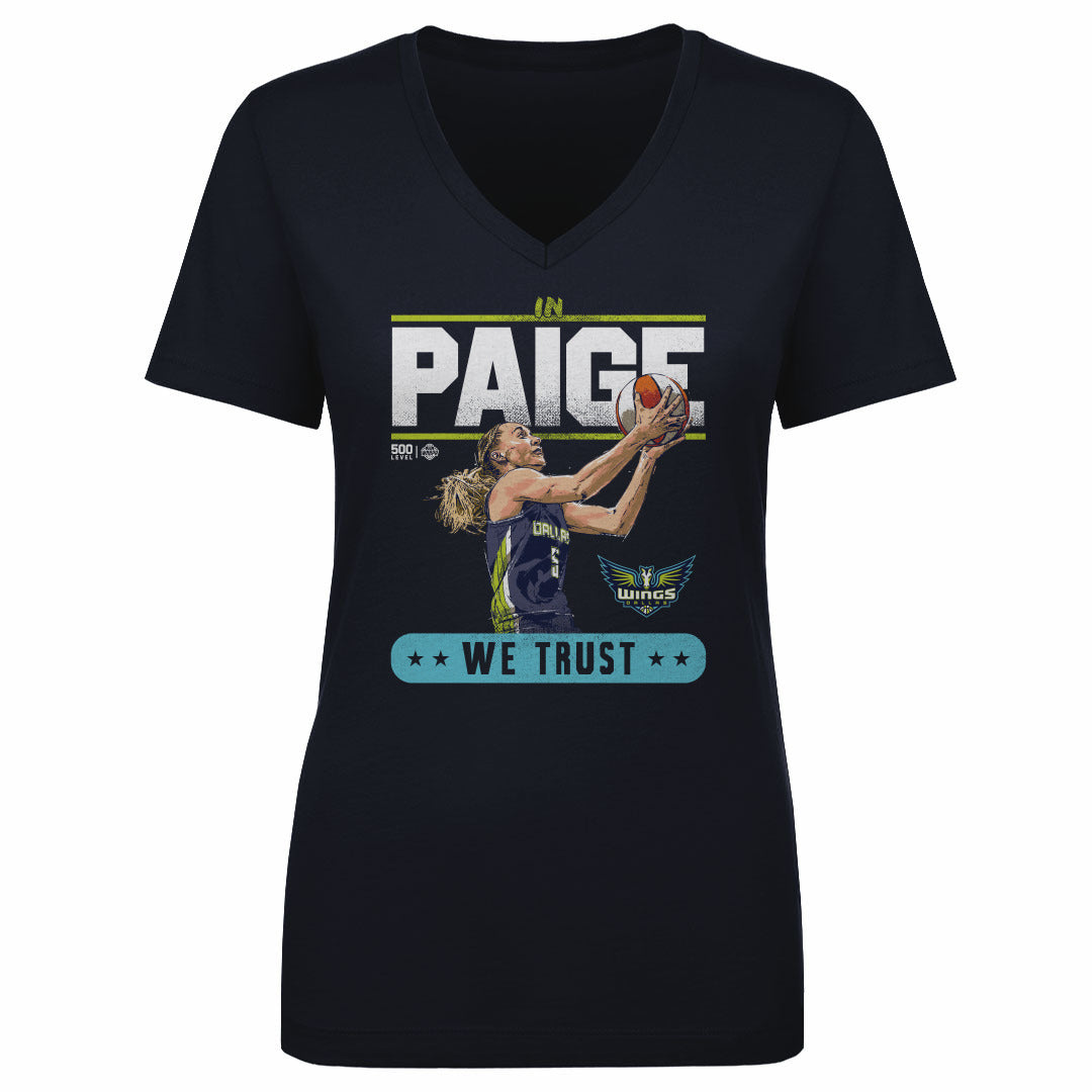 Paige Bueckers Women's V-Neck T-Shirt | 500 LEVEL