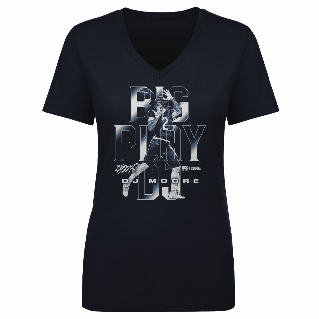D.J. Moore Women's V-Neck T-Shirt | 500 LEVEL