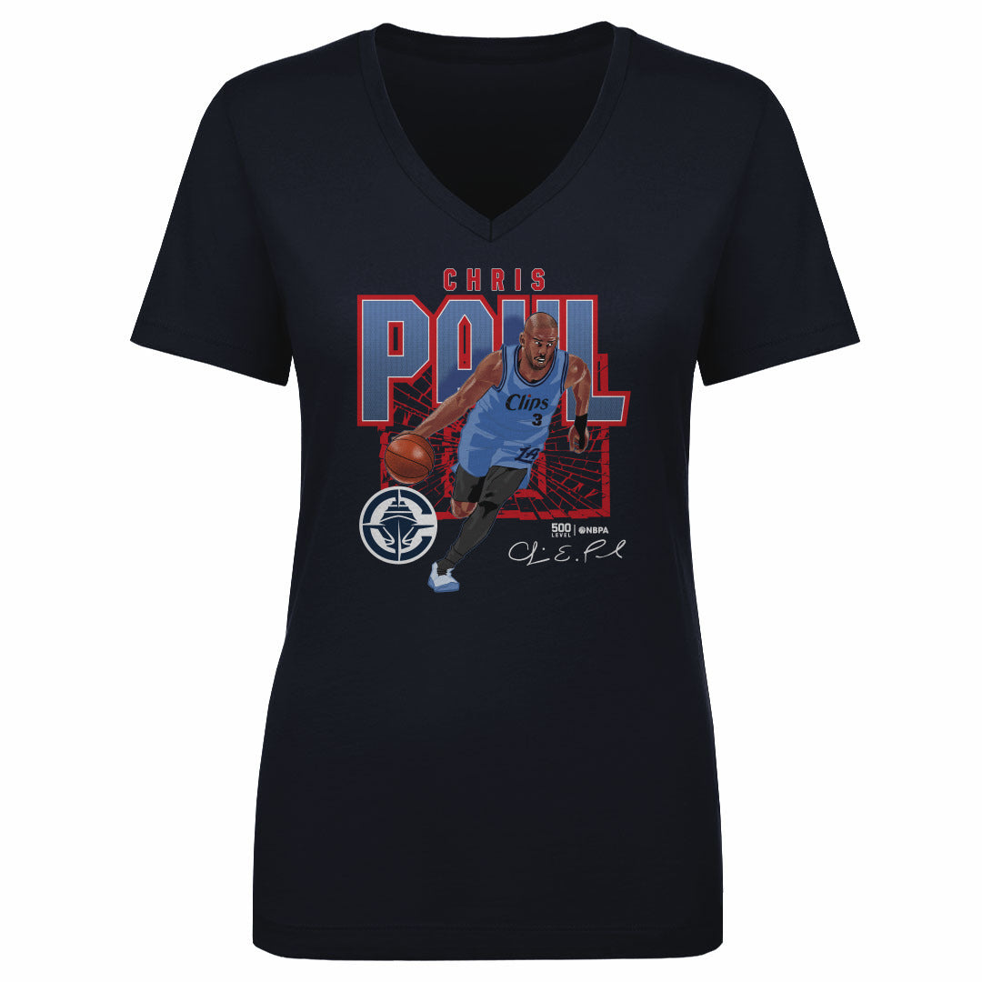 Chris Paul Women's V-Neck T-Shirt | 500 LEVEL