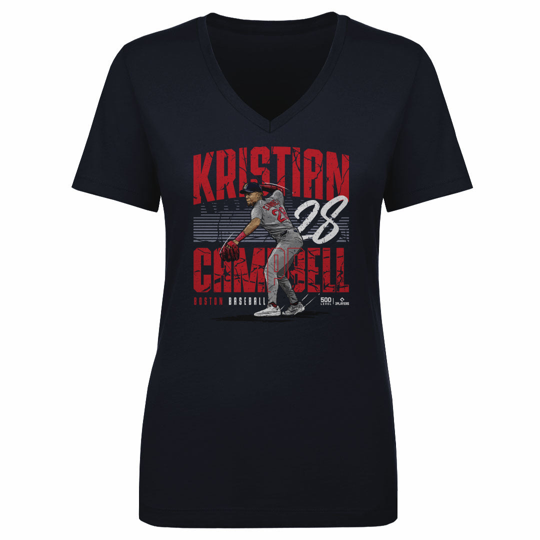 Kristian Campbell Women's V-Neck T-Shirt | 500 LEVEL