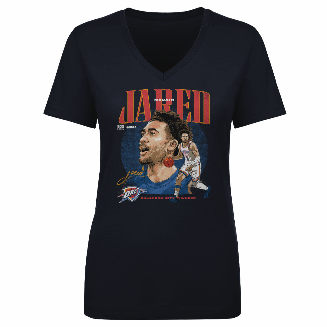 Jared McCain Women's V-Neck T-Shirt | 500 LEVEL