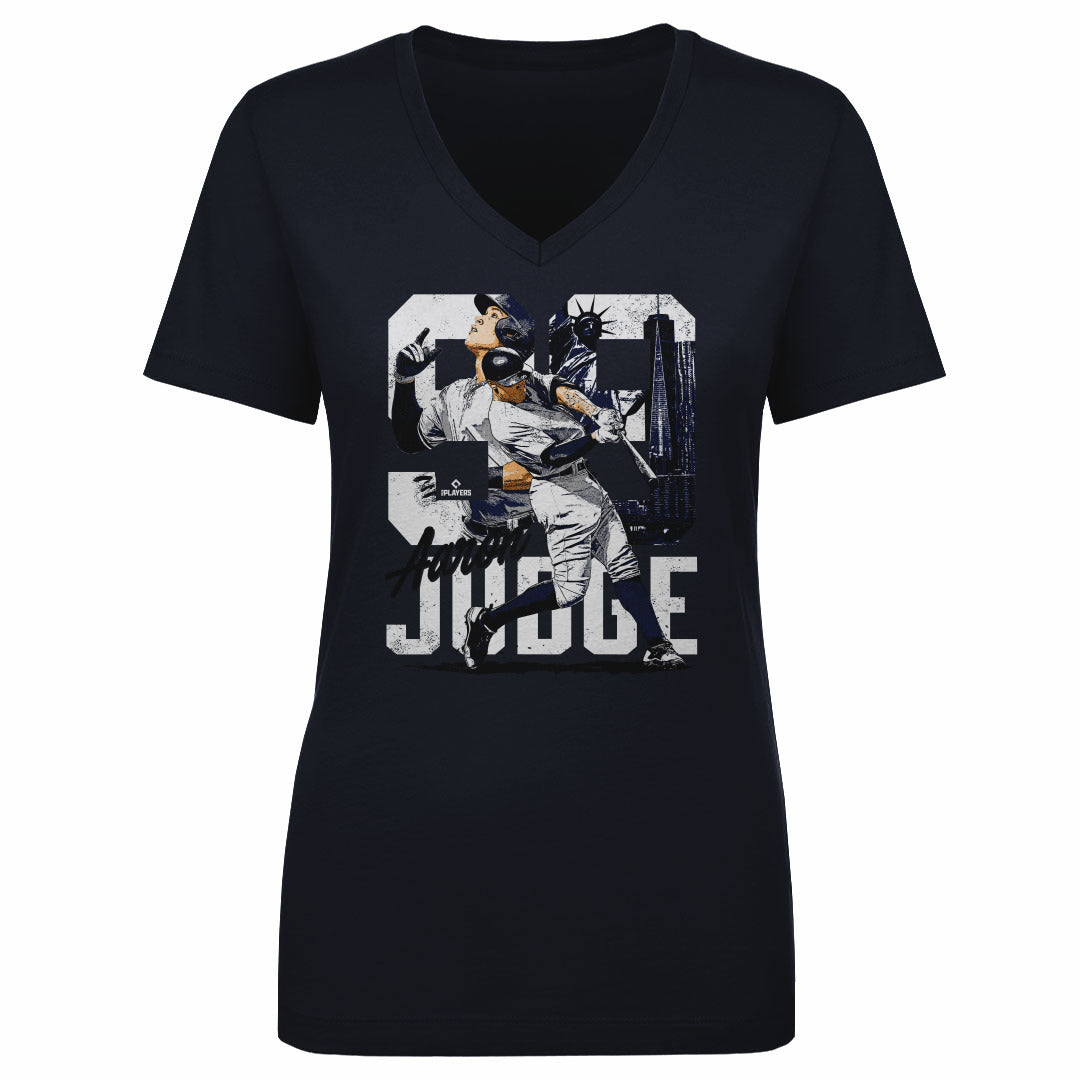 Aaron Judge Women's V-Neck T-Shirt | 500 LEVEL