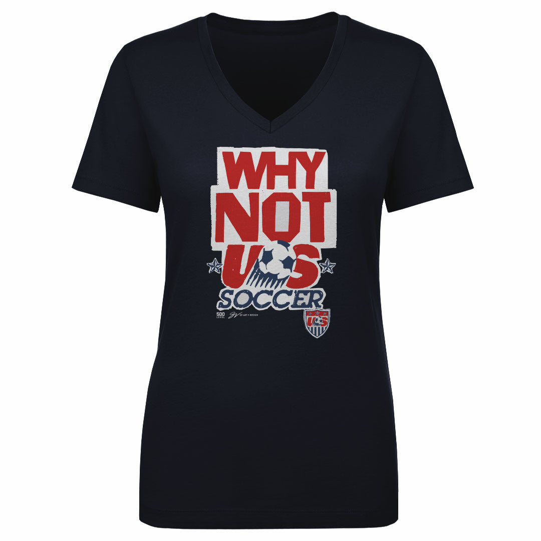 U.S. Soccer Women's V-Neck T-Shirt | 500 LEVEL