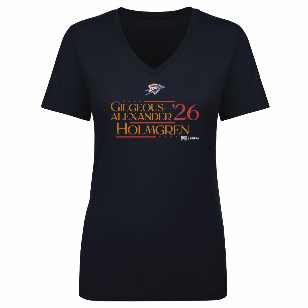 Shai Gilgeous-Alexander Women's V-Neck T-Shirt | 500 LEVEL