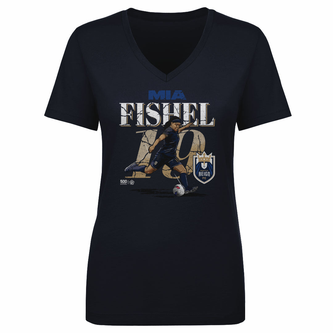 Mia Fishel Women's V-Neck T-Shirt | 500 LEVEL