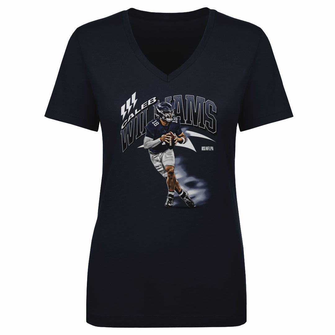 Caleb Williams Women's V-Neck T-Shirt | 500 LEVEL