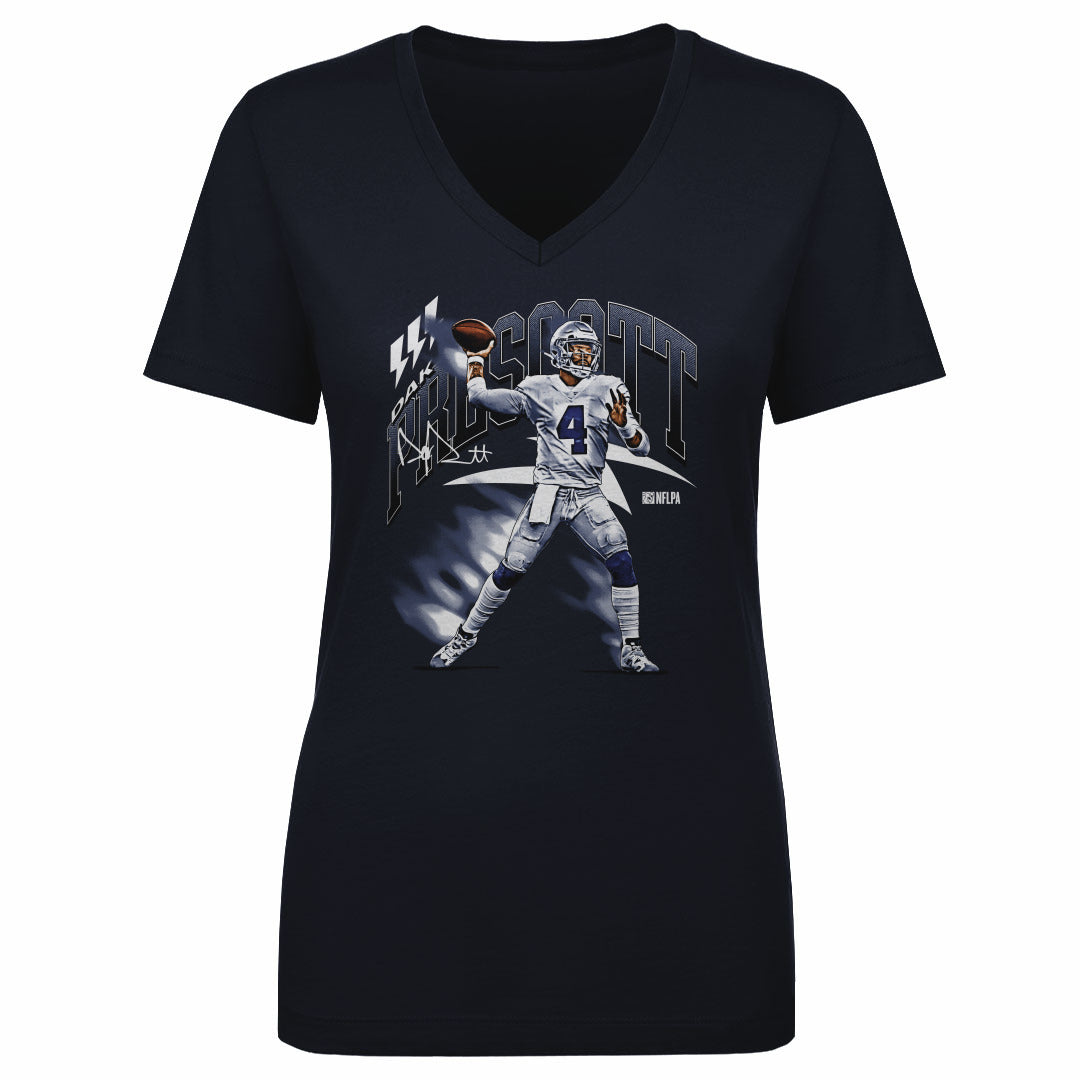 Dak Prescott Women's V-Neck T-Shirt | 500 LEVEL