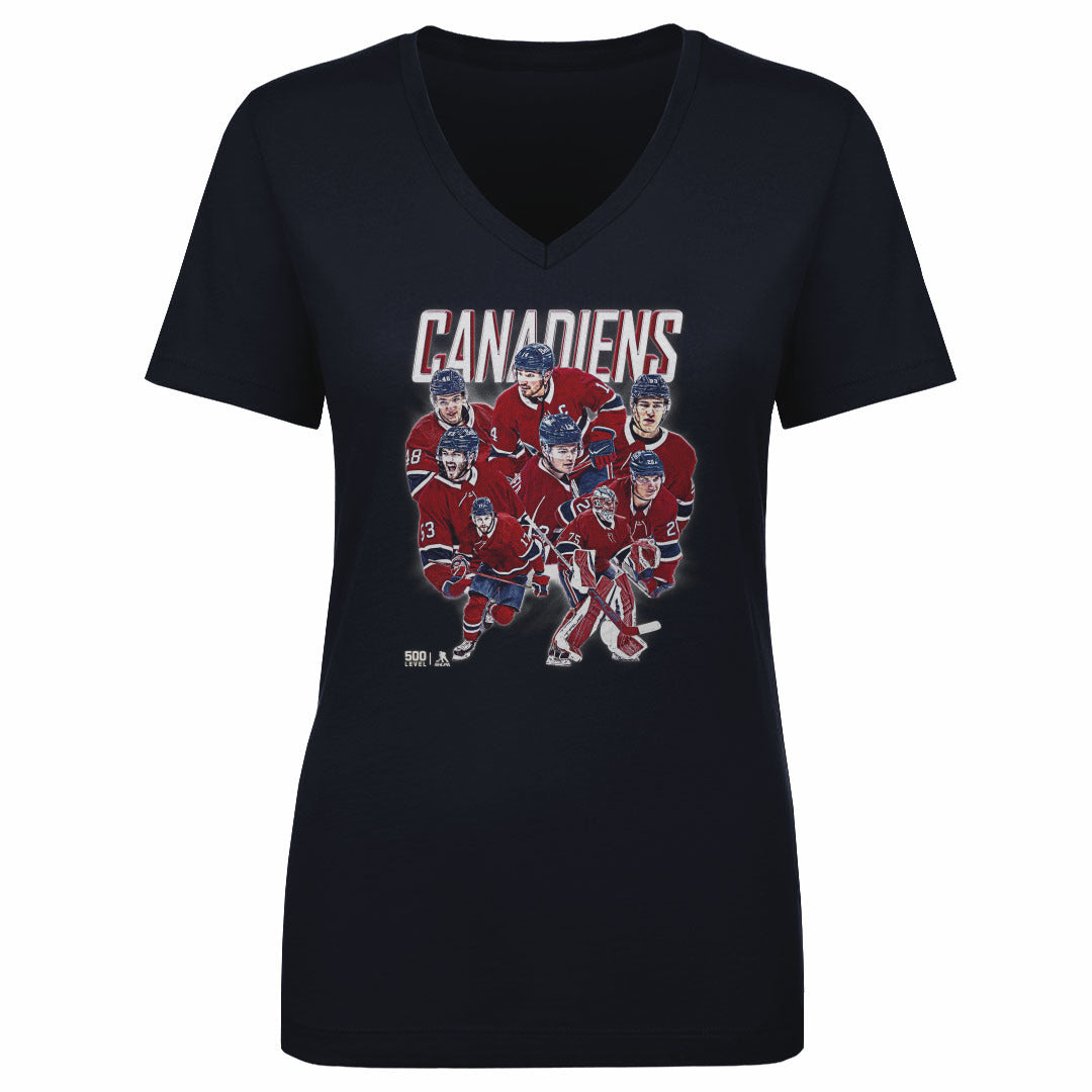 Montreal Hockey Women's V-Neck T-Shirt | 500 LEVEL
