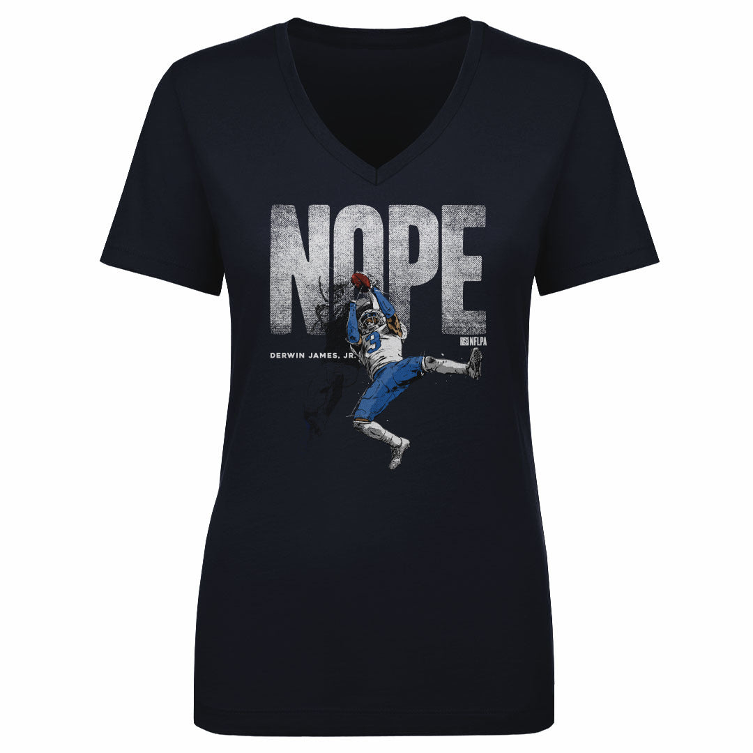 Derwin James Women's V-Neck T-Shirt | 500 LEVEL