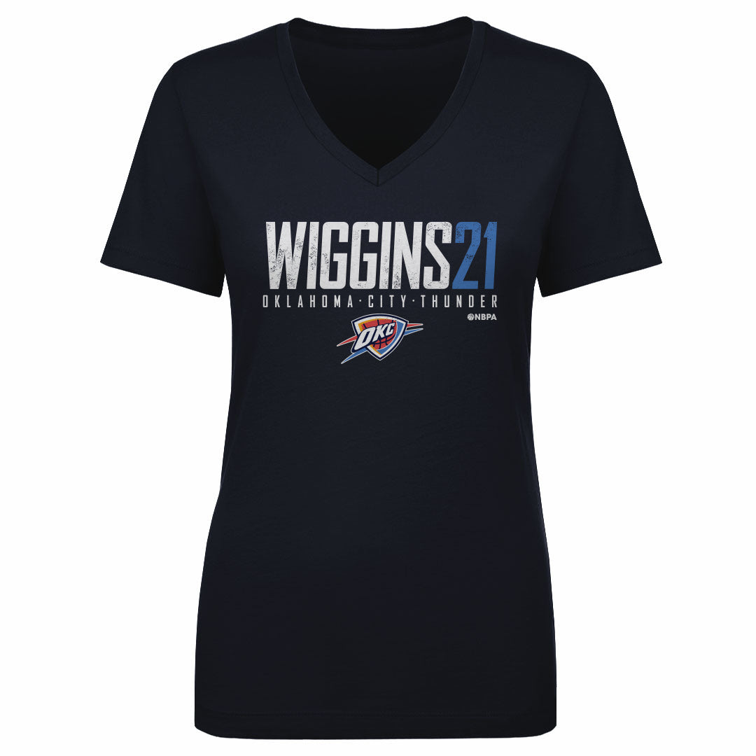 Aaron Wiggins Women's V-Neck T-Shirt | 500 LEVEL