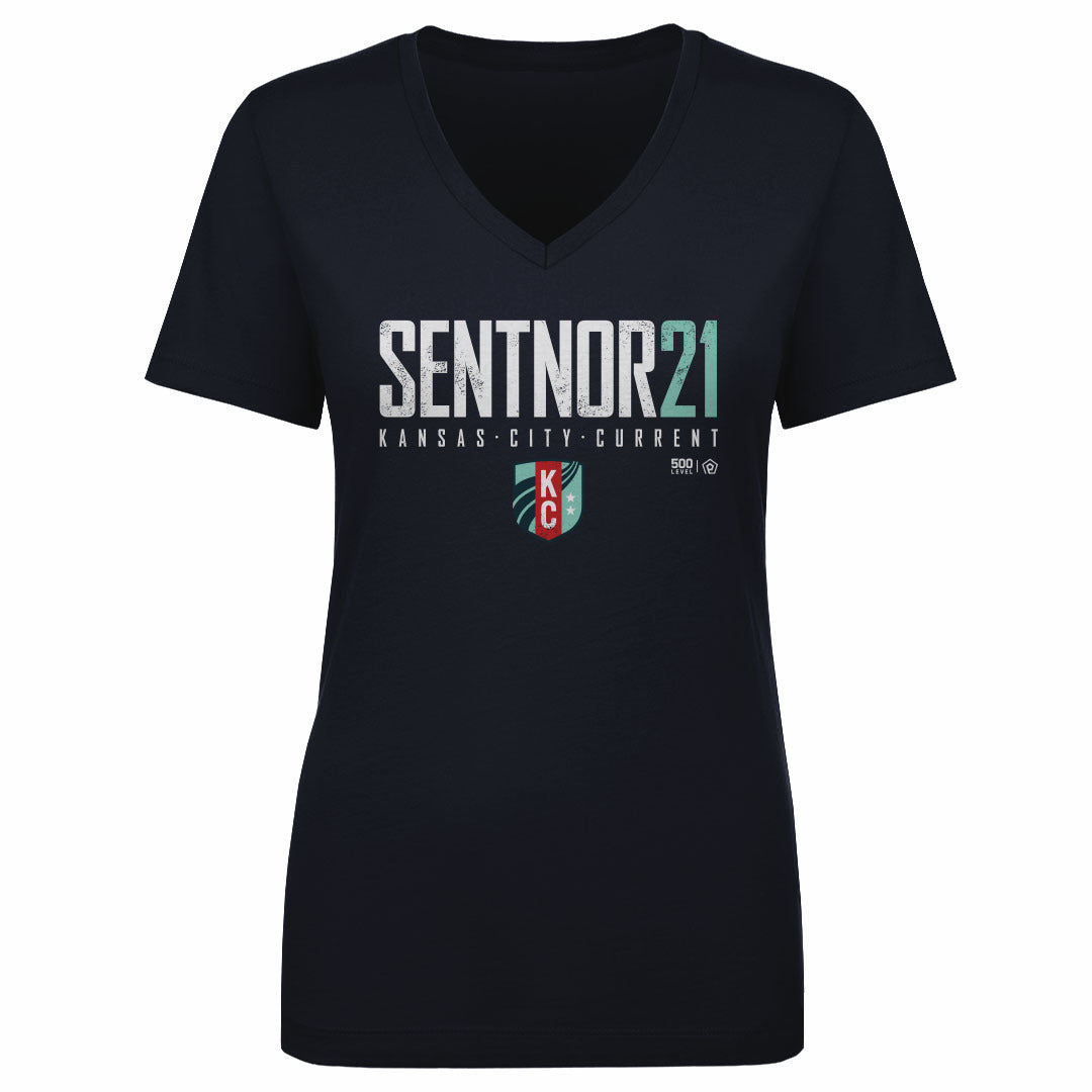 Ally Sentnor Women's V-Neck T-Shirt | 500 LEVEL