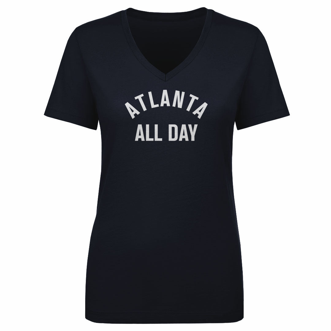 Atlanta Women's V-Neck T-Shirt | 500 LEVEL