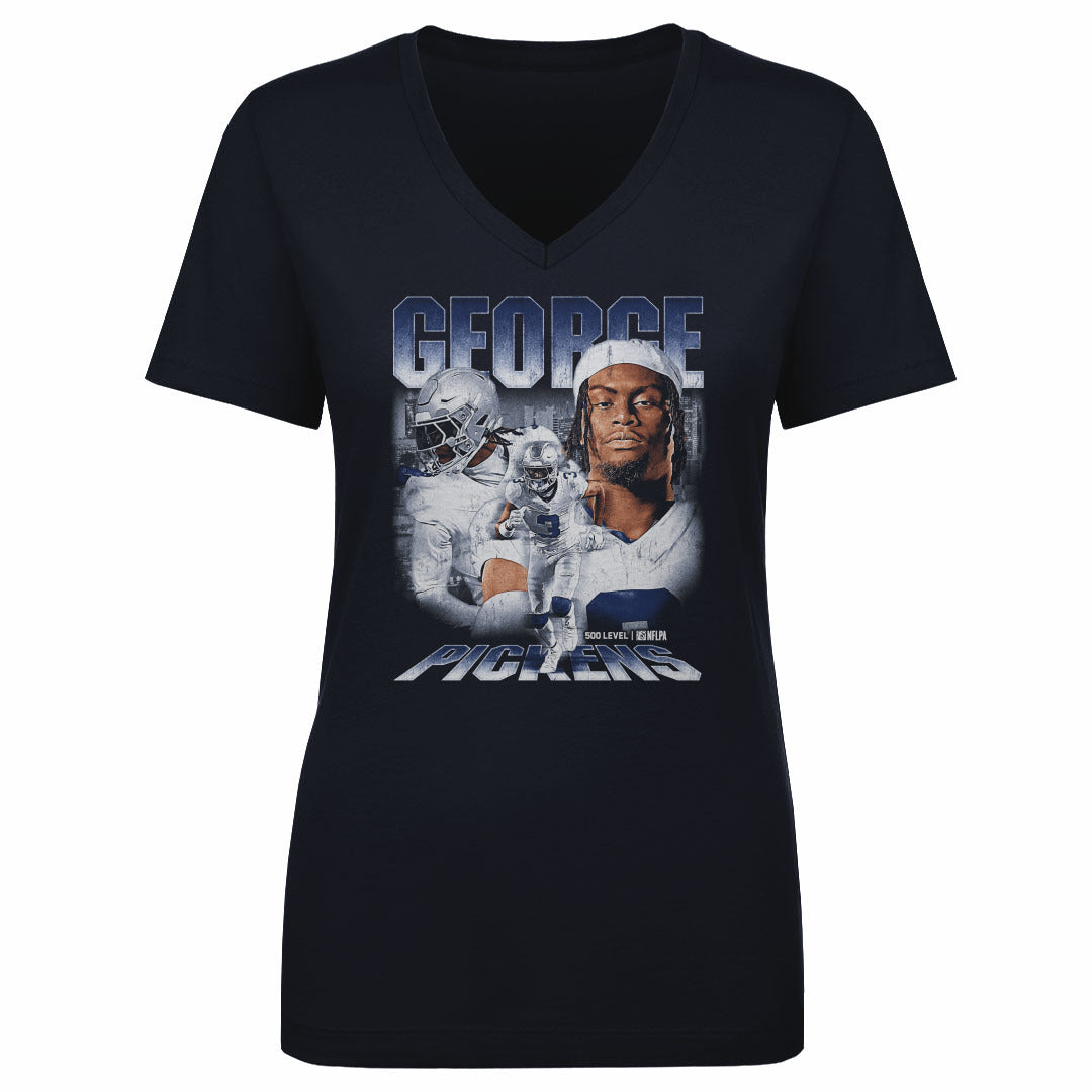 George Pickens Women's V-Neck T-Shirt | 500 LEVEL
