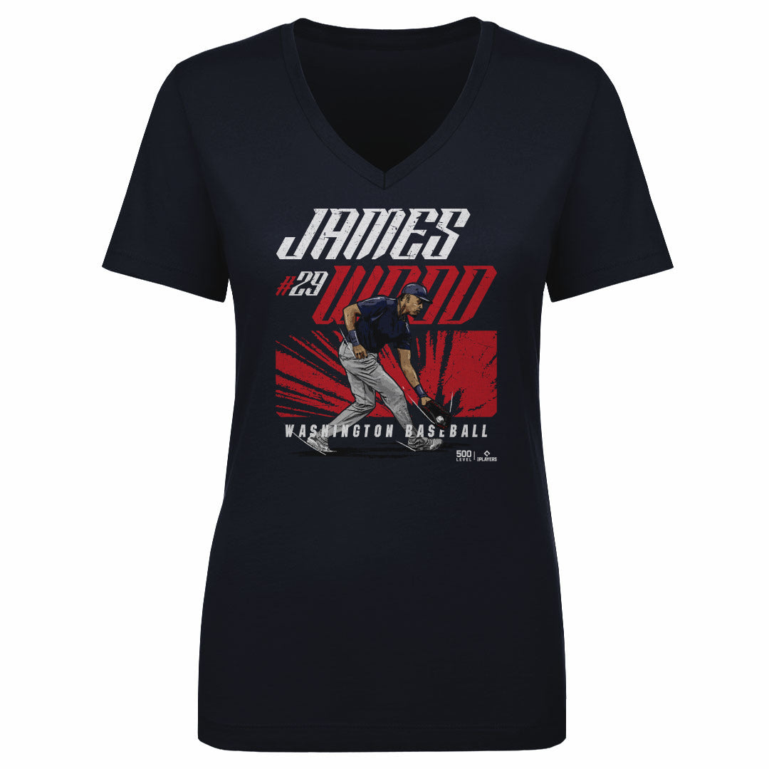 James Wood Women's V-Neck T-Shirt | 500 LEVEL