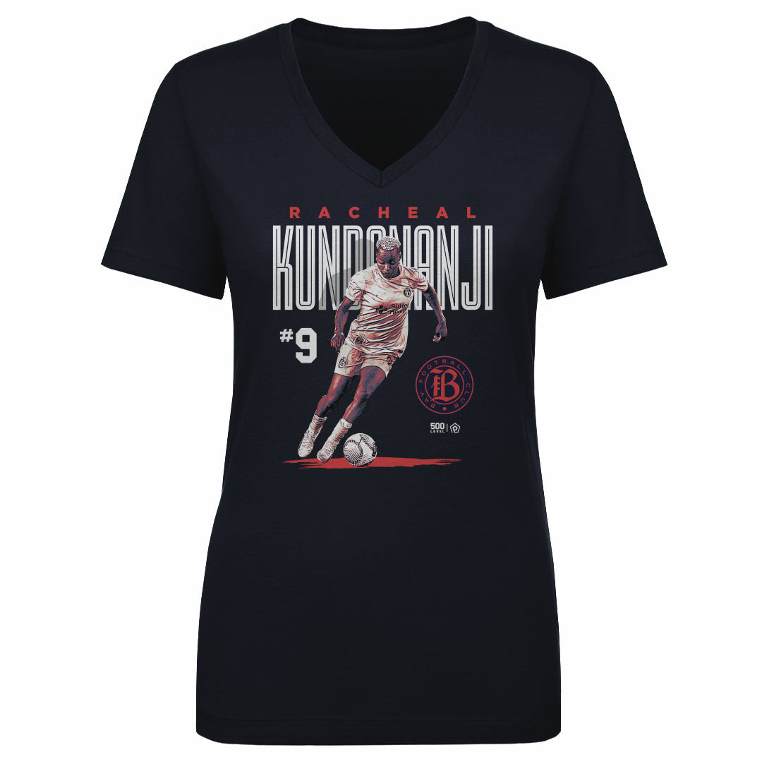 Racheal Kundananji Women's V-Neck T-Shirt | 500 LEVEL