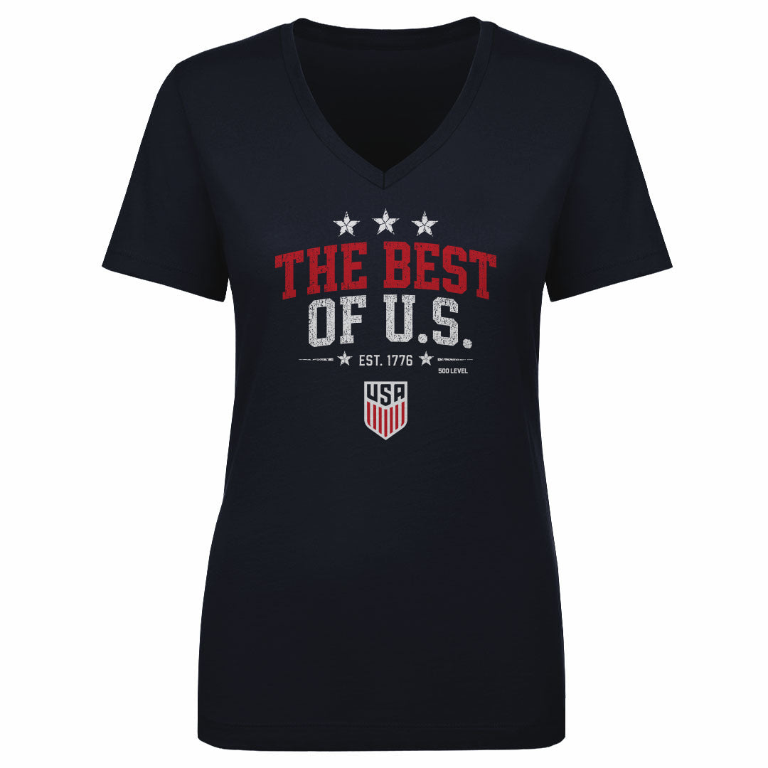 USMNT Women's V-Neck T-Shirt | 500 LEVEL
