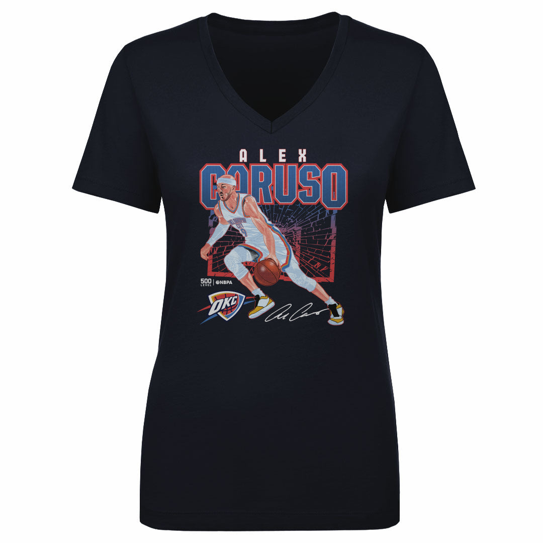 Alex Caruso Women's V-Neck T-Shirt | 500 LEVEL