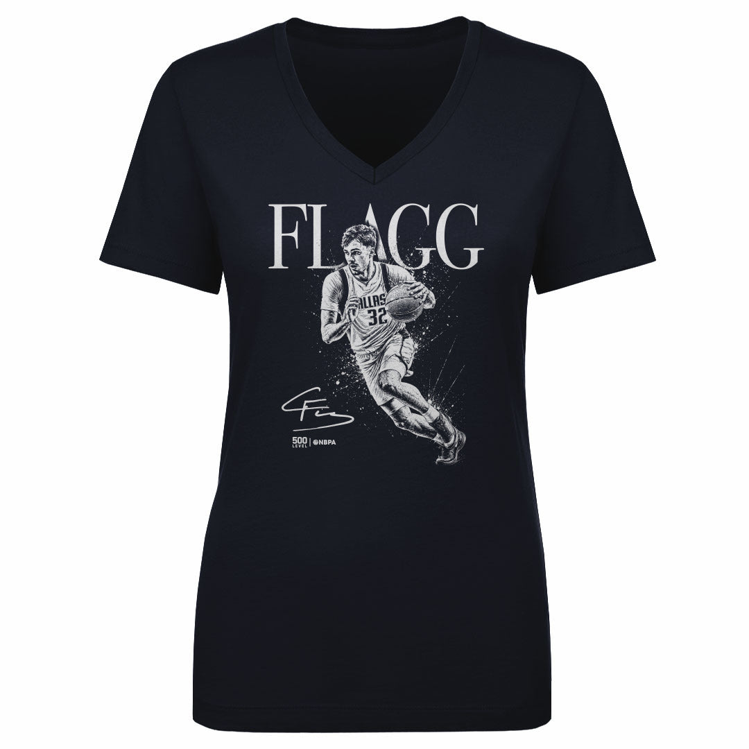 Cooper Flagg Women's V-Neck T-Shirt | 500 LEVEL