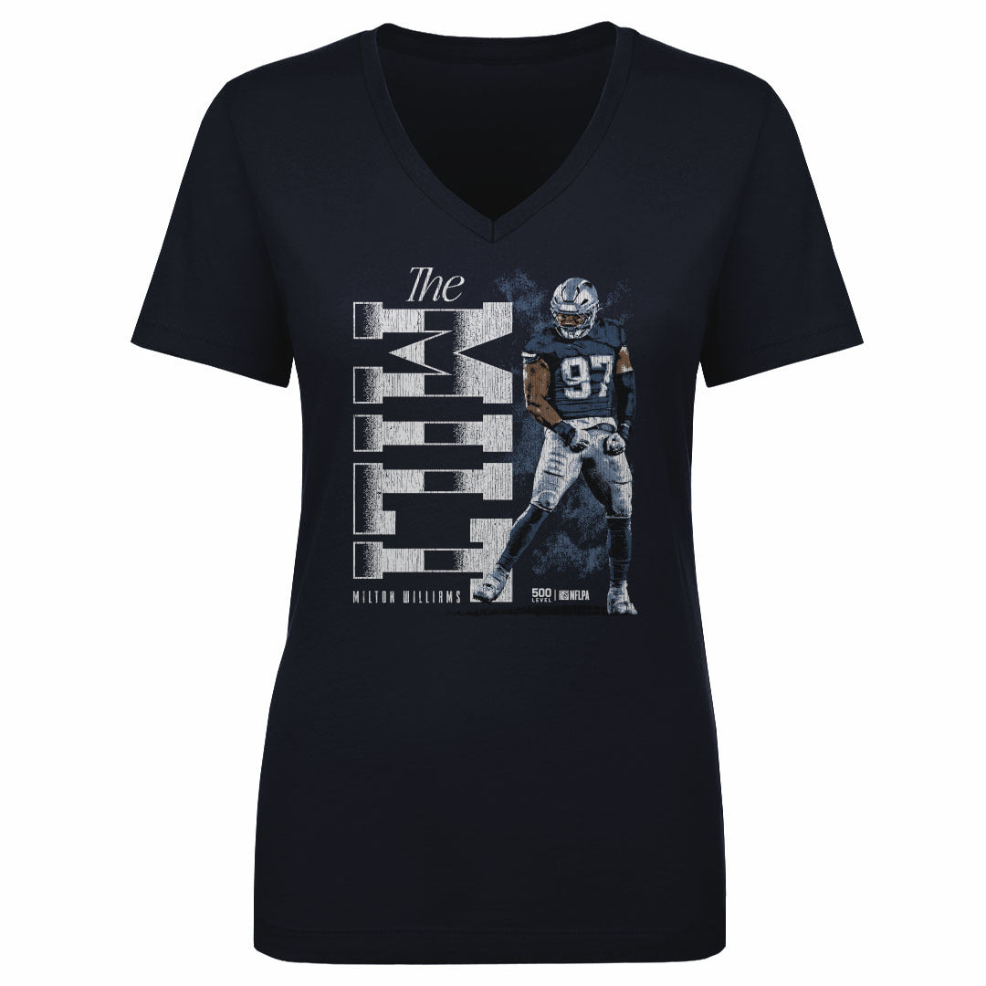 Milton Williams Women's V-Neck T-Shirt | 500 LEVEL