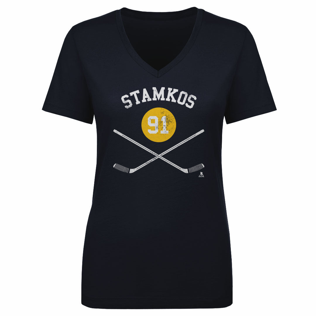Steven Stamkos Women's V-Neck T-Shirt | 500 LEVEL