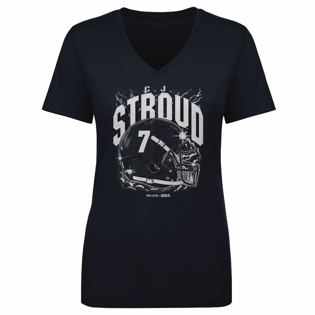 C.J. Stroud Women's V-Neck T-Shirt | 500 LEVEL