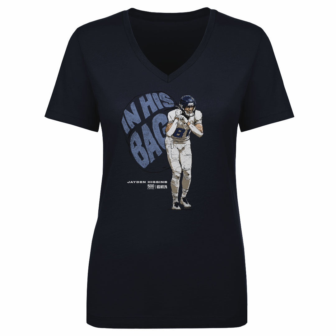 Jayden Higgins Women's V-Neck T-Shirt | 500 LEVEL