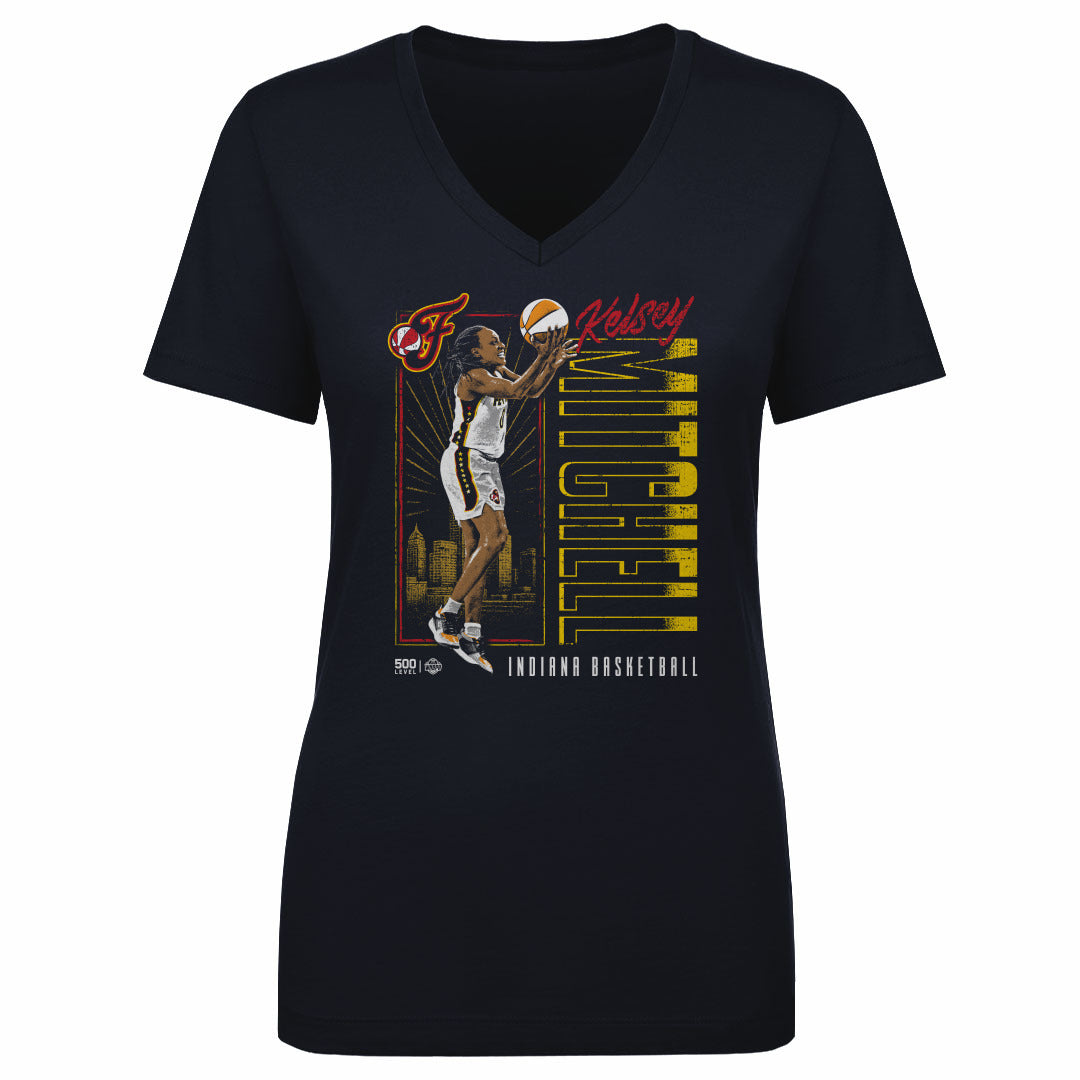 Kelsey Mitchell Women's V-Neck T-Shirt | 500 LEVEL