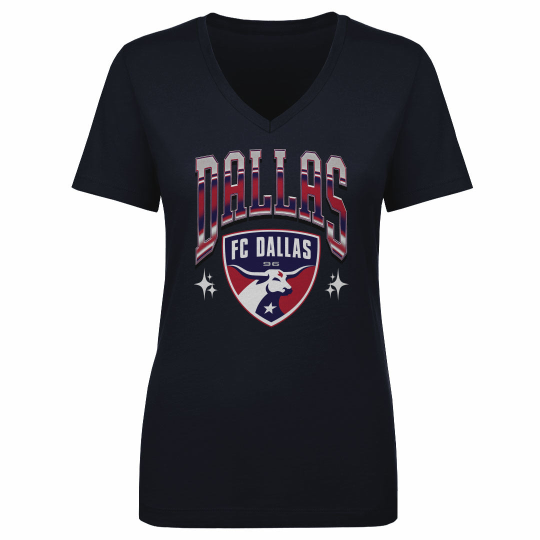 FC Dallas Women's V-Neck T-Shirt | 500 LEVEL