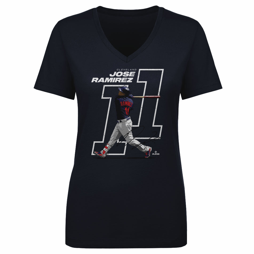 Jose Ramirez Women's V-Neck T-Shirt | 500 LEVEL