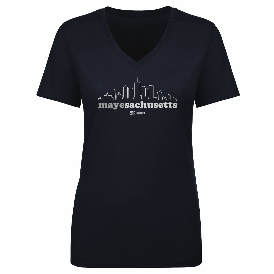 Drake Maye Women's V-Neck T-Shirt | 500 LEVEL