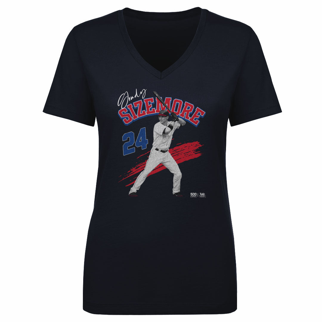 Grady Sizemore Women's V-Neck T-Shirt | 500 LEVEL