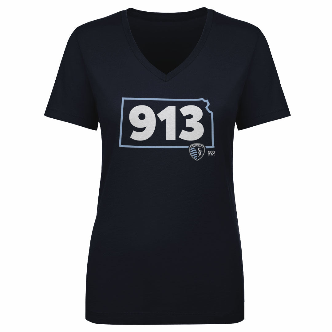 Sporting Kansas City Women's V-Neck T-Shirt | 500 LEVEL
