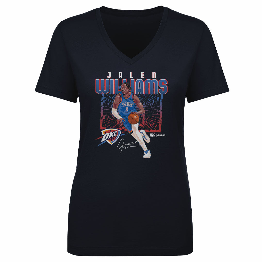 Jalen Williams Women's V-Neck T-Shirt | 500 LEVEL