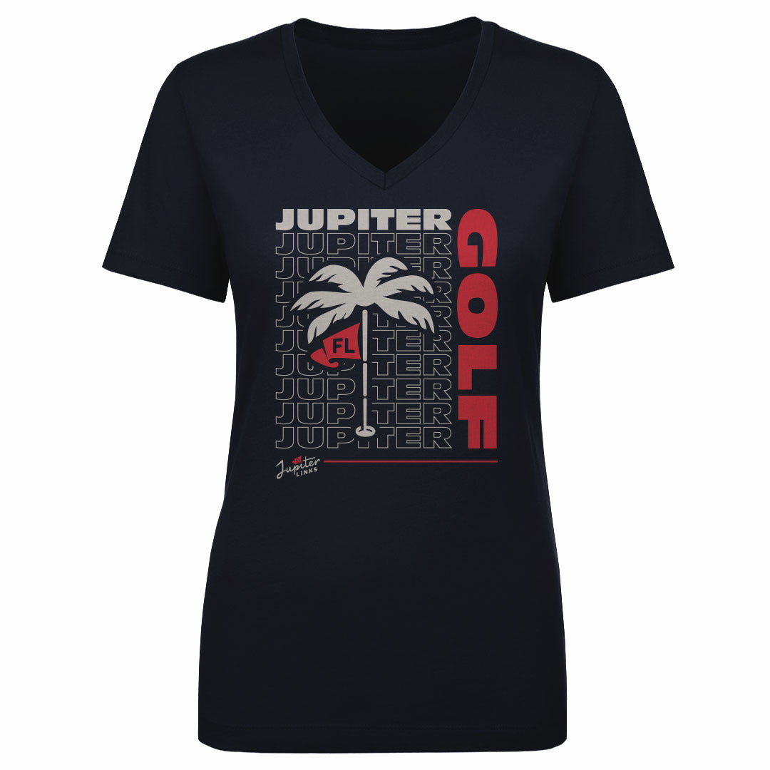 Jupiter Links Golf Club Women's V-Neck T-Shirt | 500 LEVEL