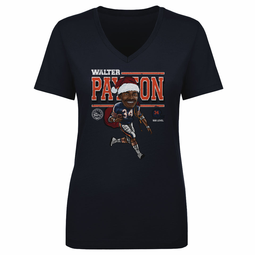 Walter Payton Women's V-Neck T-Shirt | 500 LEVEL