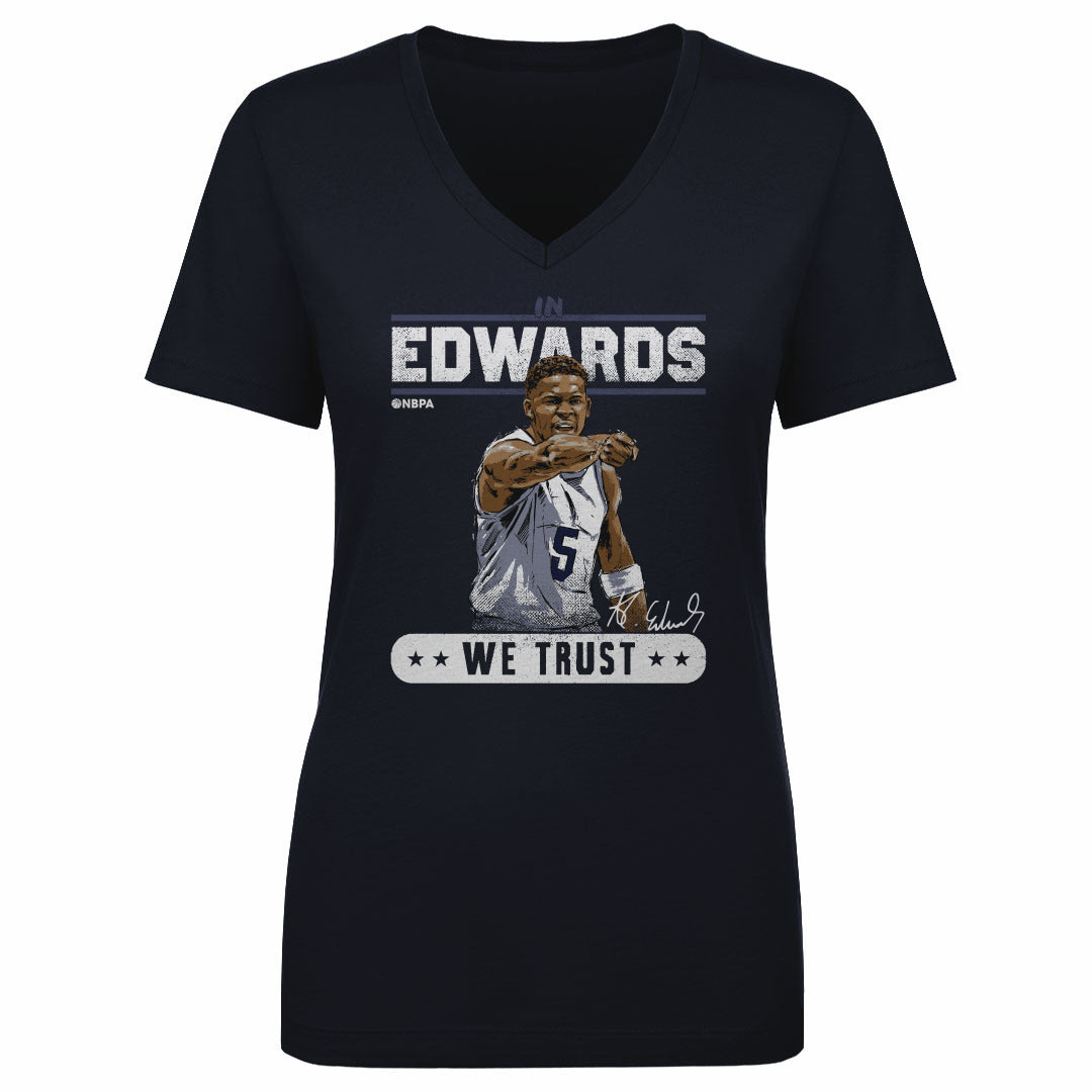 Anthony Edwards Women's V-Neck T-Shirt | 500 LEVEL