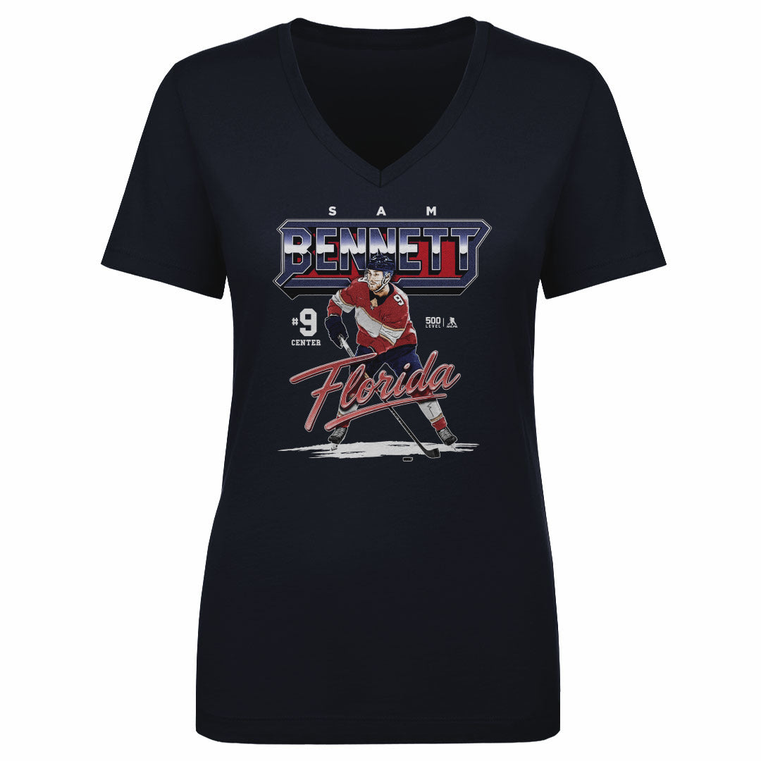 Sam Bennett Women's V-Neck T-Shirt | 500 LEVEL