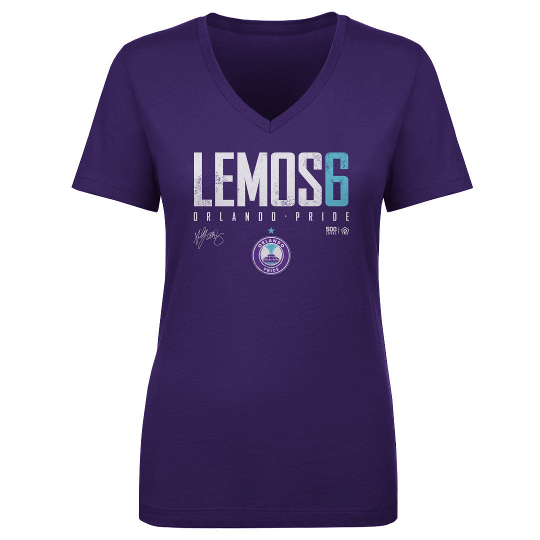 Ally Lemos Women's V-Neck T-Shirt | 500 LEVEL