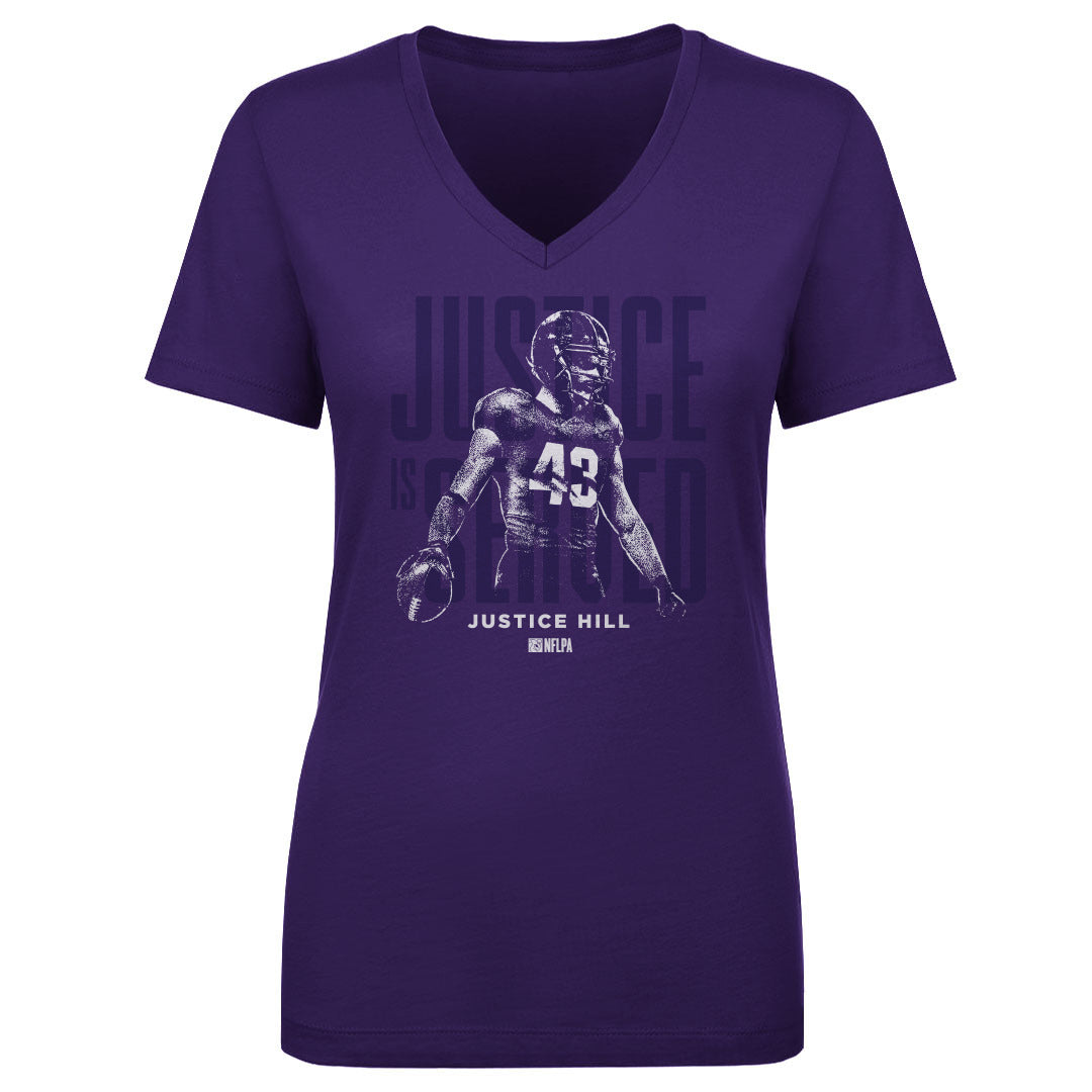Justice Hill Women's V-Neck T-Shirt | 500 LEVEL