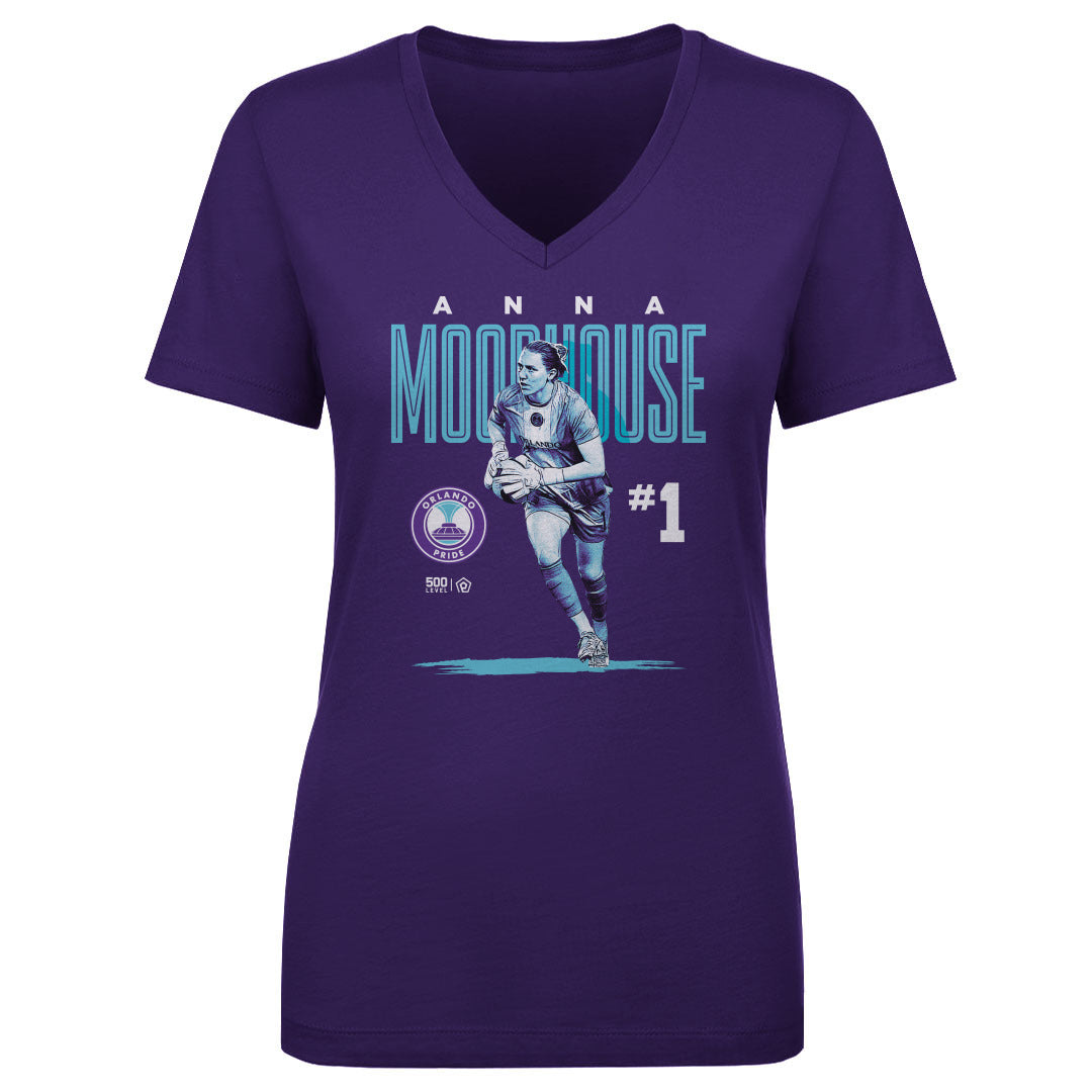 Anna Moorhouse Women's V-Neck T-Shirt | 500 LEVEL