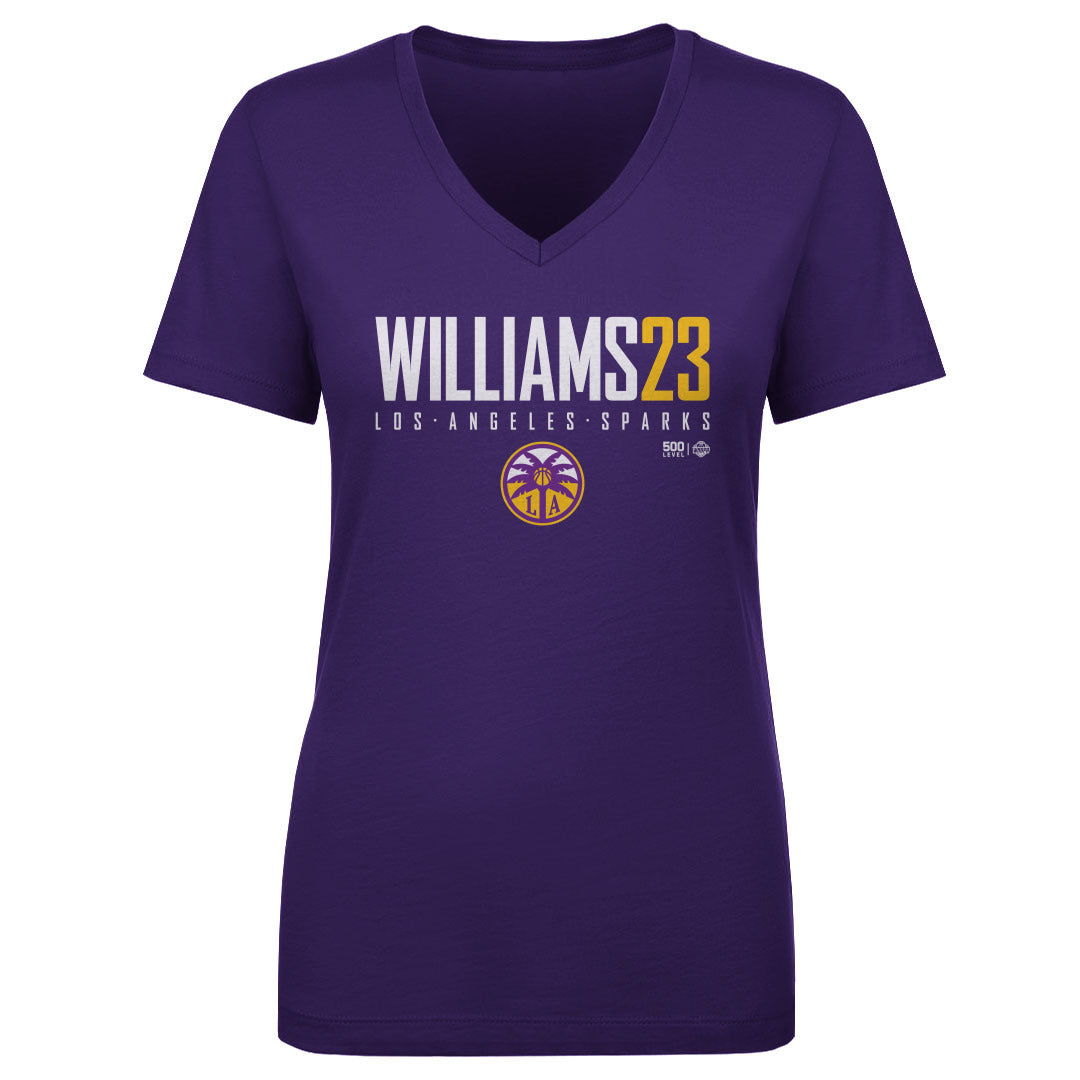 Kiana Williams Women's V-Neck T-Shirt | 500 LEVEL