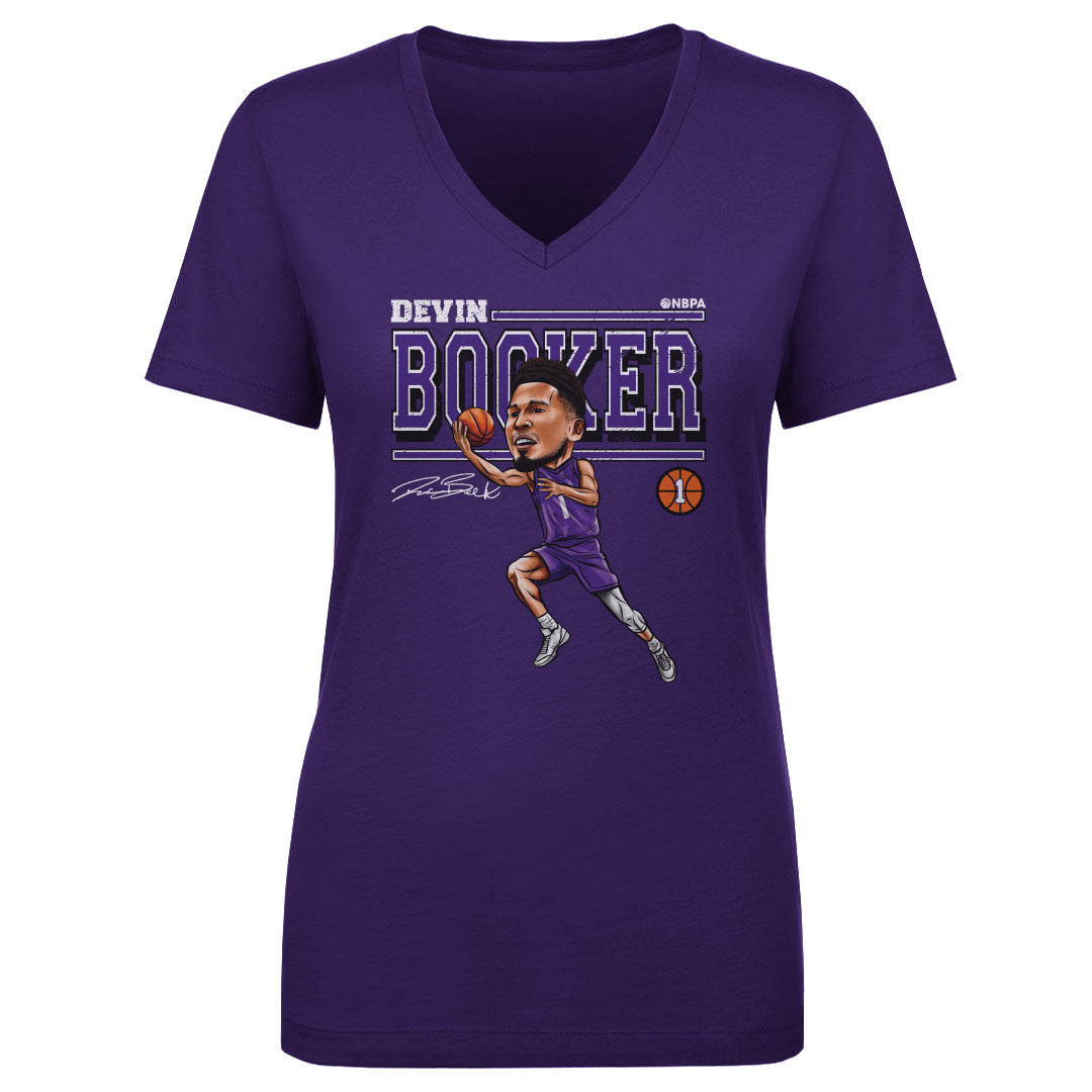 Devin Booker Women's V-Neck T-Shirt | 500 LEVEL