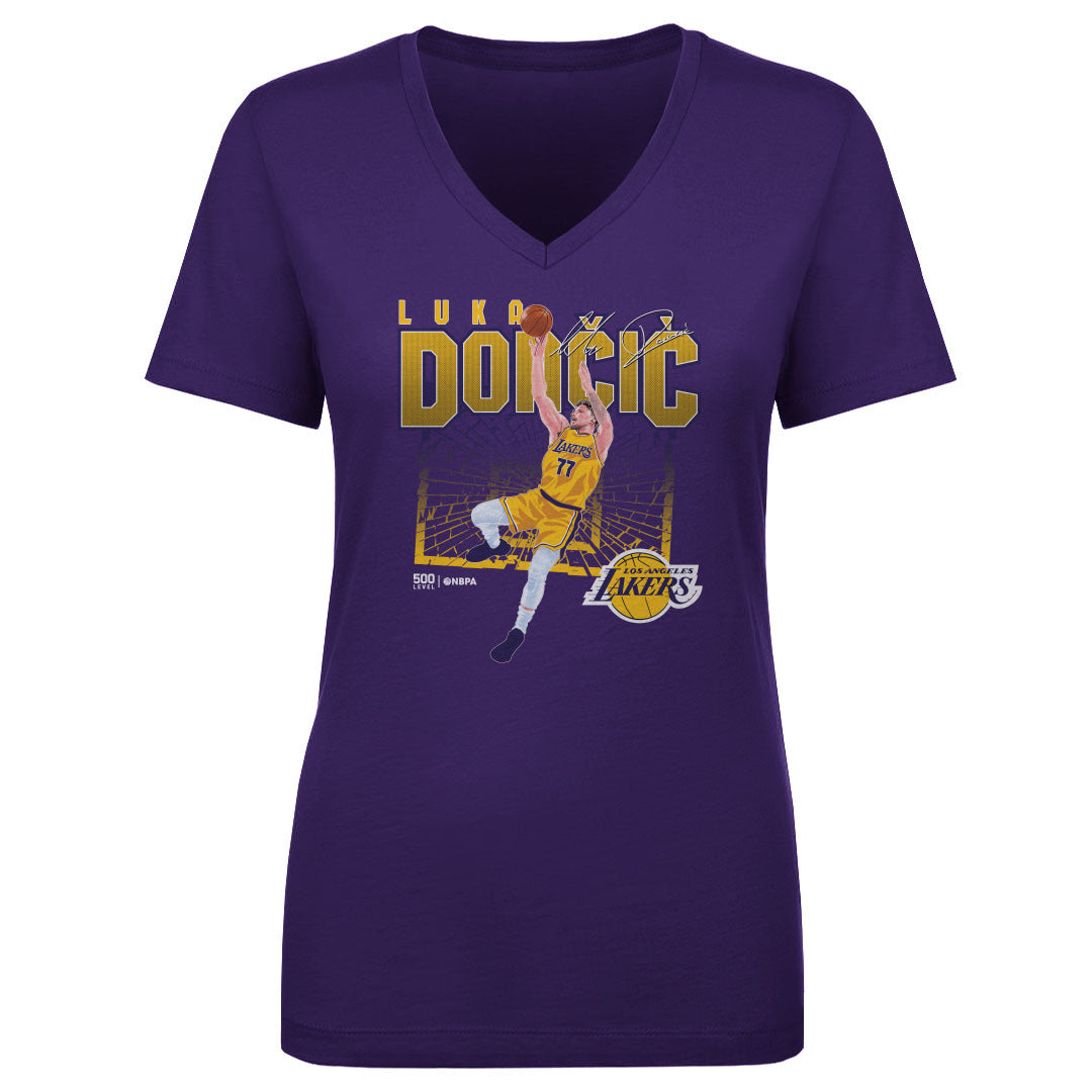 Luka Doncic Women's V-Neck T-Shirt | 500 LEVEL