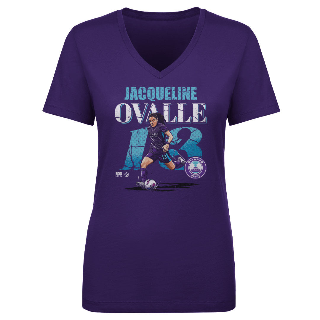 Lizbeth Ovalle Women's V-Neck T-Shirt | 500 LEVEL