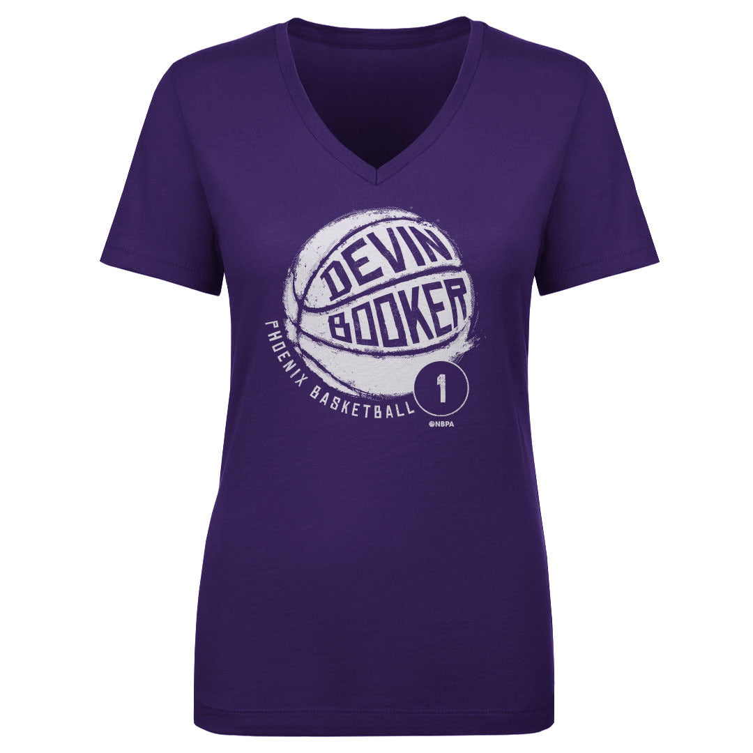Devin Booker Women's V-Neck T-Shirt | 500 LEVEL