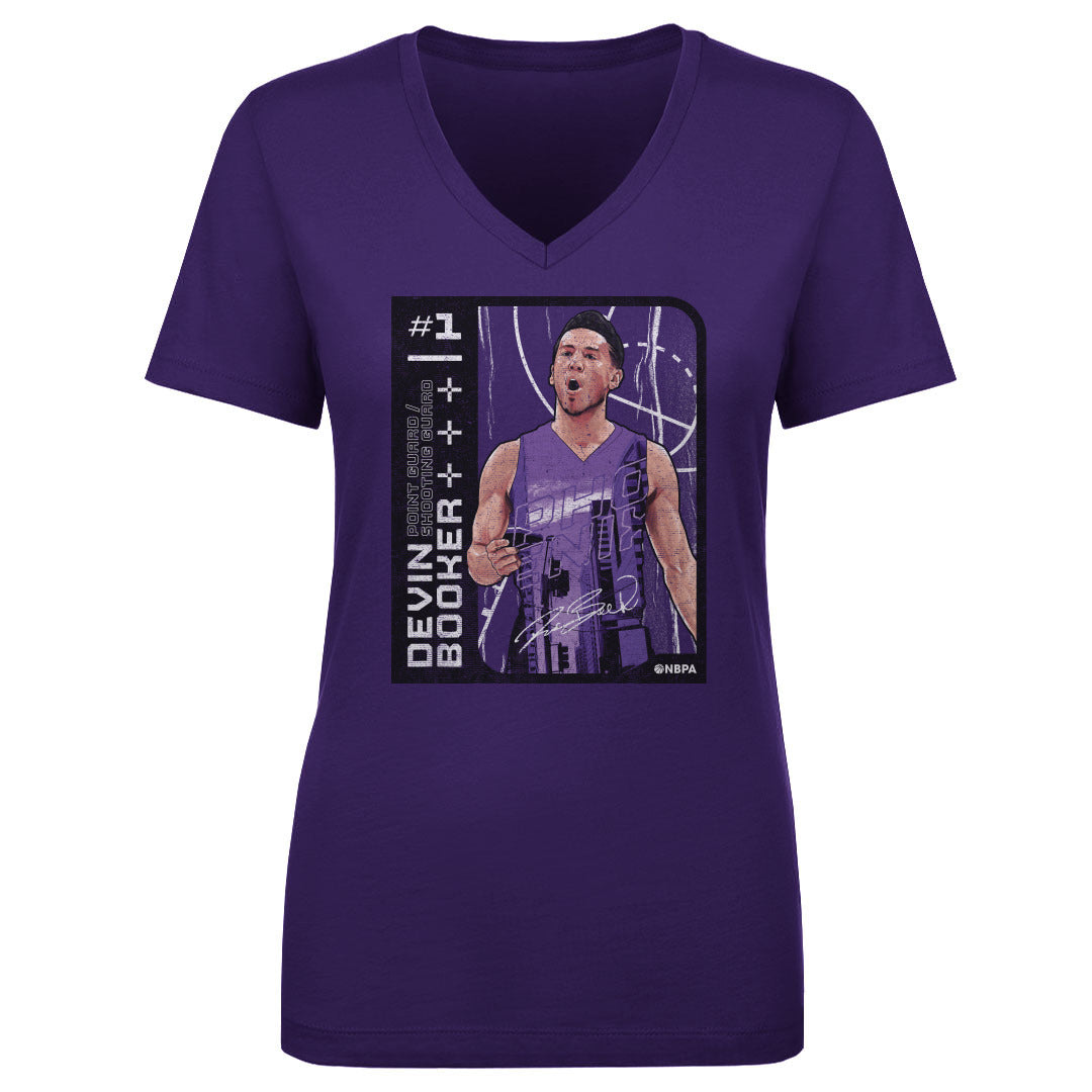 Devin Booker Women's V-Neck T-Shirt | 500 LEVEL