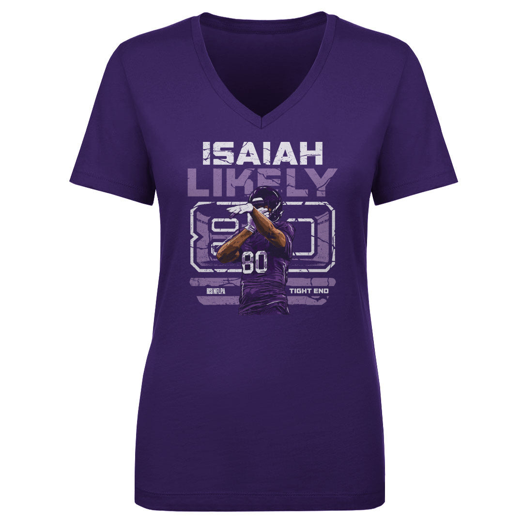 Isaiah Likely Women's V-Neck T-Shirt | 500 LEVEL