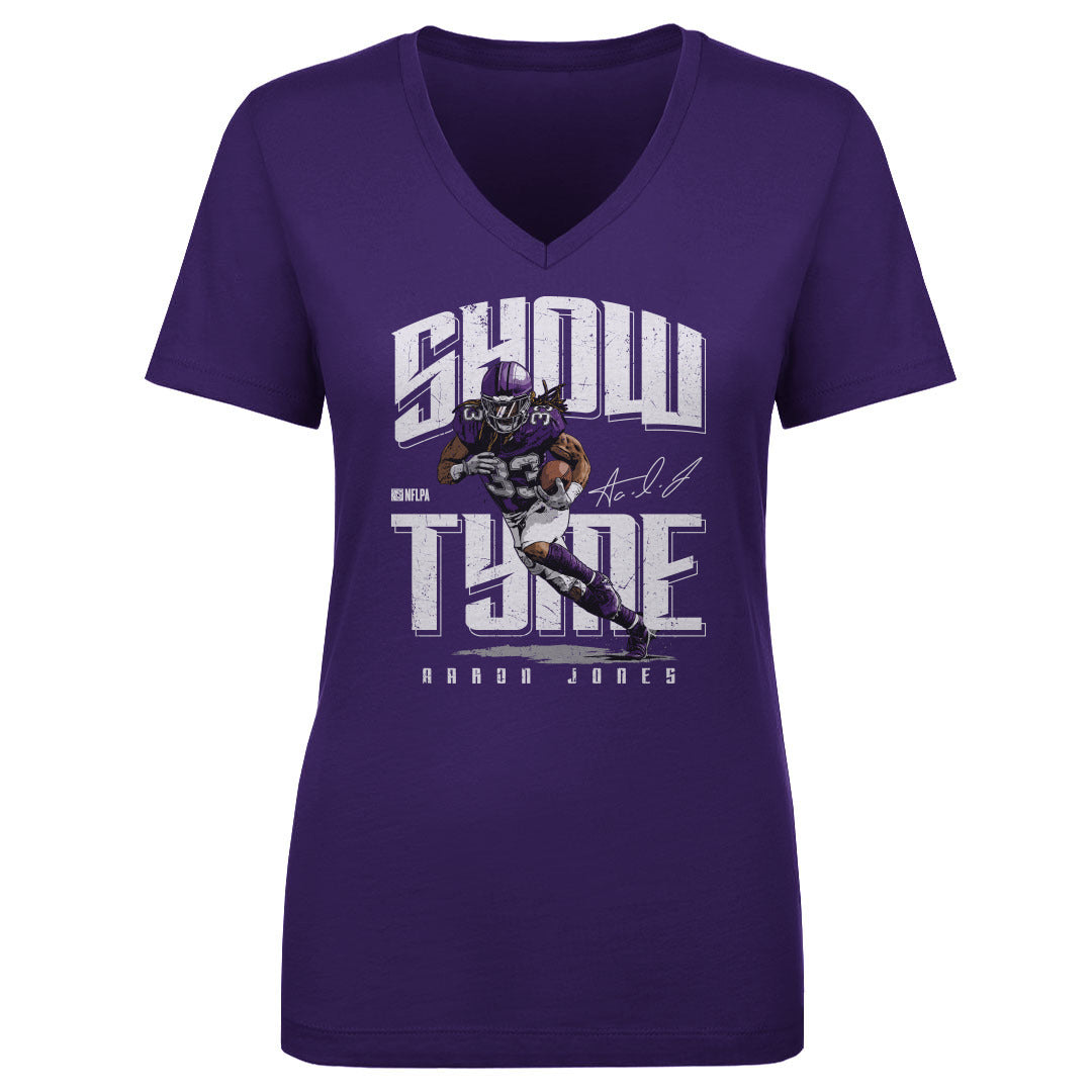 Aaron Jones Women's V-Neck T-Shirt | 500 LEVEL