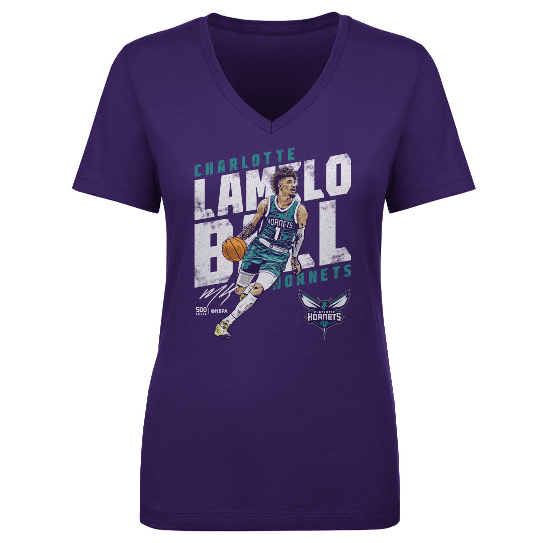 LaMelo Ball Women's V-Neck T-Shirt | 500 LEVEL
