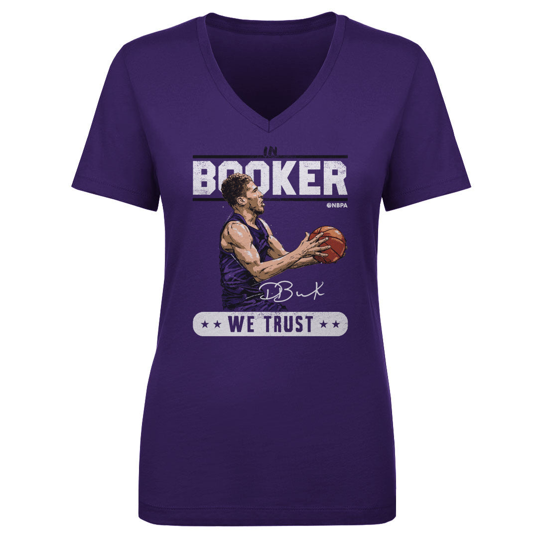 Devin Booker Women's V-Neck T-Shirt | 500 LEVEL